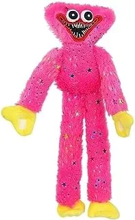 Italo Huggy Wuggy Poppy Play Glittering Stars Plush Toy, Pink