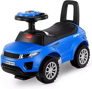 MOON Zippy Ride on Sports Car for Boys and Girls, 12-36 Months, Safe and Secure with Anti-Tipping Mechanism - Idea – Blue, MNSODMT16