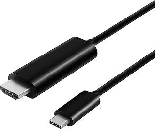 كابل VisionTek USB-C إلى HDMI 2M Active (M/M) - 901219، أسود، 6.5 قدم