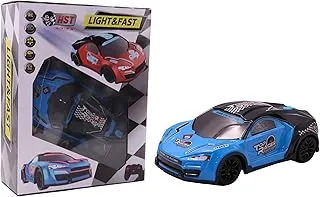 HST-RC Light & Fast Remote Control Toy ZG-C1603: Stunt RC Racing with Light Spray Car & Controller, 360 Degree, Spins & Turns, 2.4 GHz, Battery & USB
