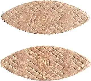 Trend 100pcs Beechwood Joining Biscuits (No. 20) for Woodworking, Joinery, and Furniture Framing, BSC/20/100