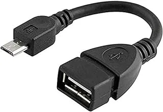 USB 2.0 Micro B Male to A Female Adapter Converter OTG Cable