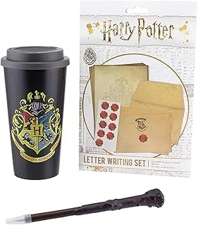 Paladone Harry Potter Wizarding World Hogwarts Letter Writing and Travel Mug Set