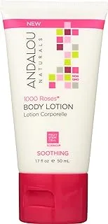 Andalou Naturals 1000 Roses Soothing Body Lotion, 50 ml