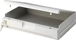 SentrySafe Plastic Locking Drawer for SFW205 Fireproof and Waterproof Safes, Multi-Positional Safe Shelf Accessory for 1.6 and 2.0 Cubic Foot Safes, 915, White