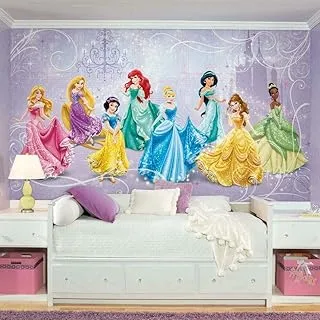 BPA Disney Princess Royal Debut Spray and Stick Removable Wall Mural - 10.5 x 6 ft