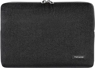 Tucano Velluto Sleeve for MacBook Pro 13 (M1 20202016) MacBook Air 13 (M1 20202018) Laptop 12 (Black)