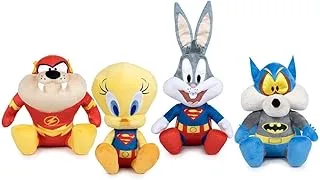 Warner Bros Mashup Superheroes 8-Inch Assorted, Each Sold Separately - red