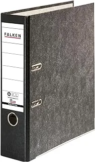 Falken A4 Lever Arch File Cloud Marble Black 1-Piece