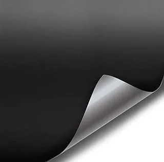 BPA Matte Black Vinyl Wrap Adhesive Film Air Release Decal Sheet (48