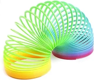 AK ANOLIHK Magic Spring Rainbow - Bouncy Stretchy Slinky Toys (Pack of 12)