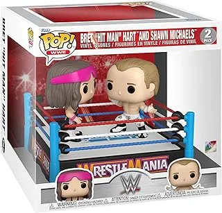 Funko Pop! Moment: WWE - Bret Hart Vs Shawn Michaels - Collectable Vinyl Figure - Gift Idea - Official Merchandise - Toys for Kids & Adults - Sports Fans - Model Figure for Collectors and Display