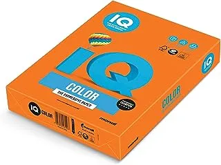 IQ Mondi 160 GSM A4 Orange Paper