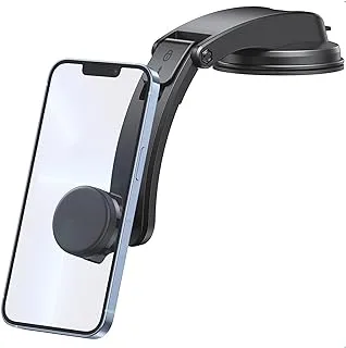 Sulfar Magnetic Car Phone Holder Powerful Magnet for Dashboard and Windshield Strong Suction Cup 360° Adjustable Compatible with iPhone 13 12 Pro Max Galaxy S21 Note 20