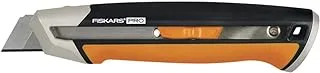 Fiskars 770220-1001 Pro Utility Knife, Snap 25 mm, Orange/Black