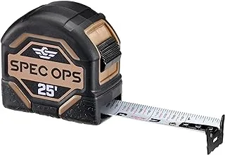 Spec Ops Tools 25-Foot Tape Measure, 1 1/8