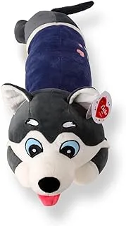 CUDDLES 70cm Husky Plush Toy, Marshmallow Series, Suitable for 2+ Year Old - 2236 (Assorted)