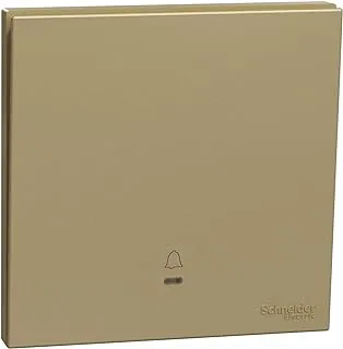 Schneider Electric AvatarOn C, 1 Gang, Bell Switch, Wine Gold, E8731BP_WG