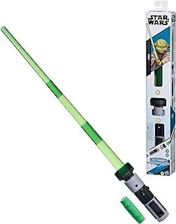Star Wars Lightsaber Forge Yoda, Green Customizable Electronic Lightsaber, Star Wars Toys for 4 Year Old Boys and Girls