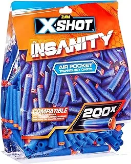 X-Shot Insanity 200PK Refill Darts Foilbag