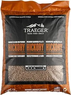 Traeger Hickory BBQ Wood Pellets Brown 9 kg PEL342