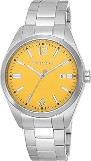 Esprit Silver Color Stainless Steel Band Gents Wrist Watch - ES1G304M1035