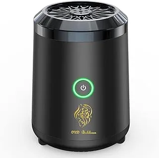 ECVV Mini Electric Incense Bukhoor Burner Aroma Diffuser Usb Rechargeable for Home, Car, Desert Camping & Travel Great gift