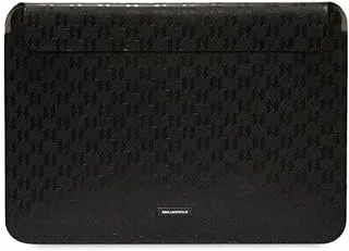 KARL LAGERFELD Saffiano Mono Plaque Computer Sleeve 14