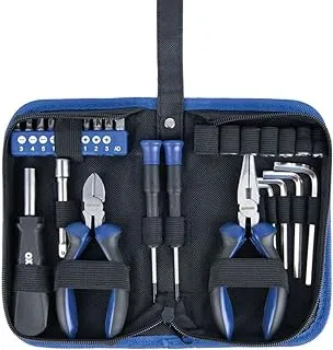 Oxford - Standard Tool Kit, 28 Piece Motorcycle Road Kit (OX771)