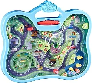 Peppa Pig Toys Peppa’s Town Tour Maze, Magnetic Maze Toys for 3 Year Old Girls and Boys and Up, Preschool Toys