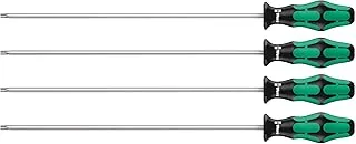 Wera 367/4 Torx Hf Kraftform Plus Screwdriver Set, 05028074001, 4 Pieces, One Size