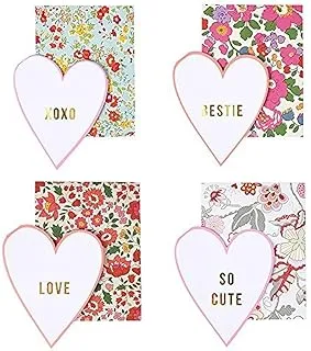 Meri Meri Liberty Love Notes Greeting Card 20-Notes