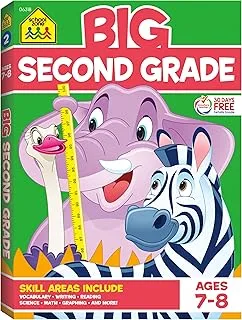 School Zone Big Second Grade Workbook