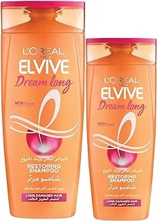 L'Oréal Paris Elvive Dream Long Shampoo 600ml + Shampoo 400ml For Weakened Long Hair