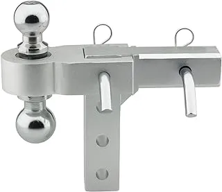 Smittybilt Adjustable Aluminum Trailer Hitch Ball Mount - Universal Part S-B2925