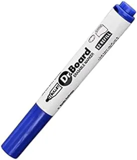 Signature SDB Dr. Board Round Tip White Board Erasable Marker, 1.0 mm Tip, Blue