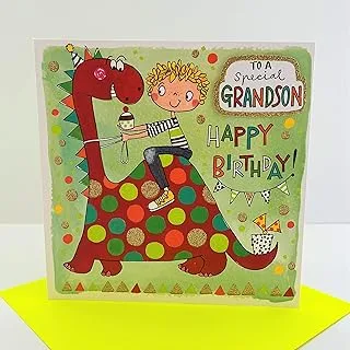 Rachel Ellen Designs Happy Birthday Grandson Card