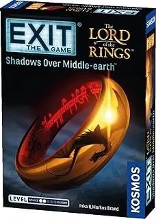 EXIT: The Lord of The Rings - Shadows Over Middle-Earth | EXIT: The Game - A Kosmos Game | Family-Friendly, Card-Based at-Home Escape Room Game Experi