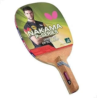 Butterfly Nakama Table Tennis Racket - Recommended for Beginner & Intermediate Level Players - Includes Two Free 40+ Balls - Approved by The International Table Tennnis Federation