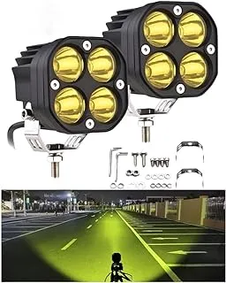 مصباح كشاف Amberled Light Pod X1 للطرق الوعرة 4x4 فائق السطوع مع رقائق مستوردة. الضمان متضمن