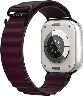 Levelo Ace Loop Nylon Watch Strap 49mm - Purple