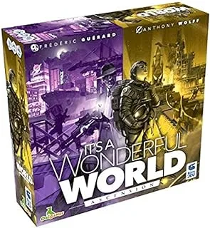 Blackrock Games | It's a Wonderful World: Corruption & Ascension Expansion | Board Game | 1 to 7 Players | Ages 14+ | 45 Minute Playing Time