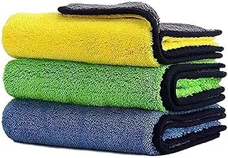 Soft Microfiber Super Absorbent Cleaning Cloth (40x30cm) - Pack of 3