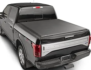 غطاء سرير شاحنة قابلة للطي من WeatherTech لشاحنة Ram 1500، Ram 1500، Ram Truck 1500 TRX، Ram 1500 TRX (8RC4235) أسود
