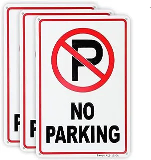 BPA 3 Pack No Parking Sign 10