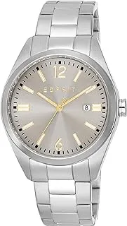 Esprit Silver Color Stainless Steel Band Gents Wrist Watch - ES1G304M1015