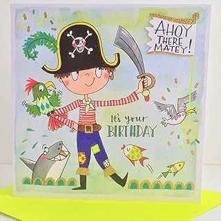 Rachel Ellen Designs Pirate Birthday Card