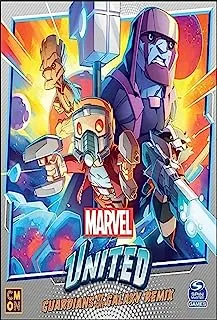 CMON Marvel United Guardians of The Galaxy Remix Expansion | Tabletop Miniatures Game | Strategy Game | Cooperative Game for Adults and Kids | Ages 14+ | 1-4 Players | Avg. Playtime 40 Mins | Made by