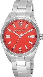 Esprit Silver Color Stainless Steel Band Gents Wrist Watch - ES1G304M1045