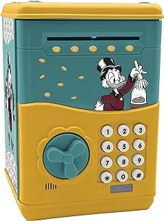 Lexibook - Scrooge - Disney Scrooge electronic piggy bank, sound and light effects, 9 music tracks included - JG150SC